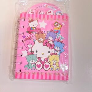 Sanrio 87x145mm Spiral Notebook Pink Hello Kitty Bear Friends SH-FL605